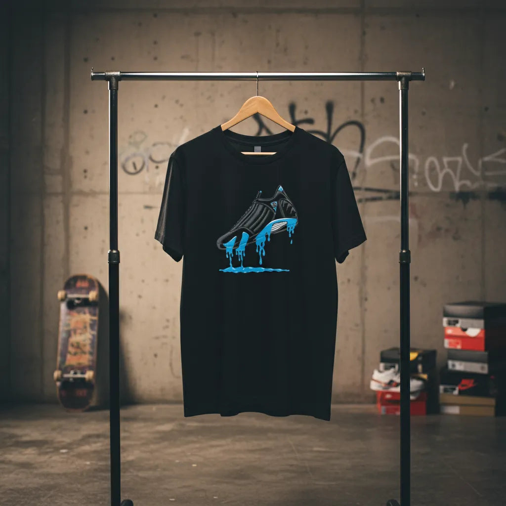 Streetwear Sneakerhead Shirt Drip Sneaker Tee Perfect Gift for Basketball Fans Streetwear Graphic Tee for Sneakerhead
