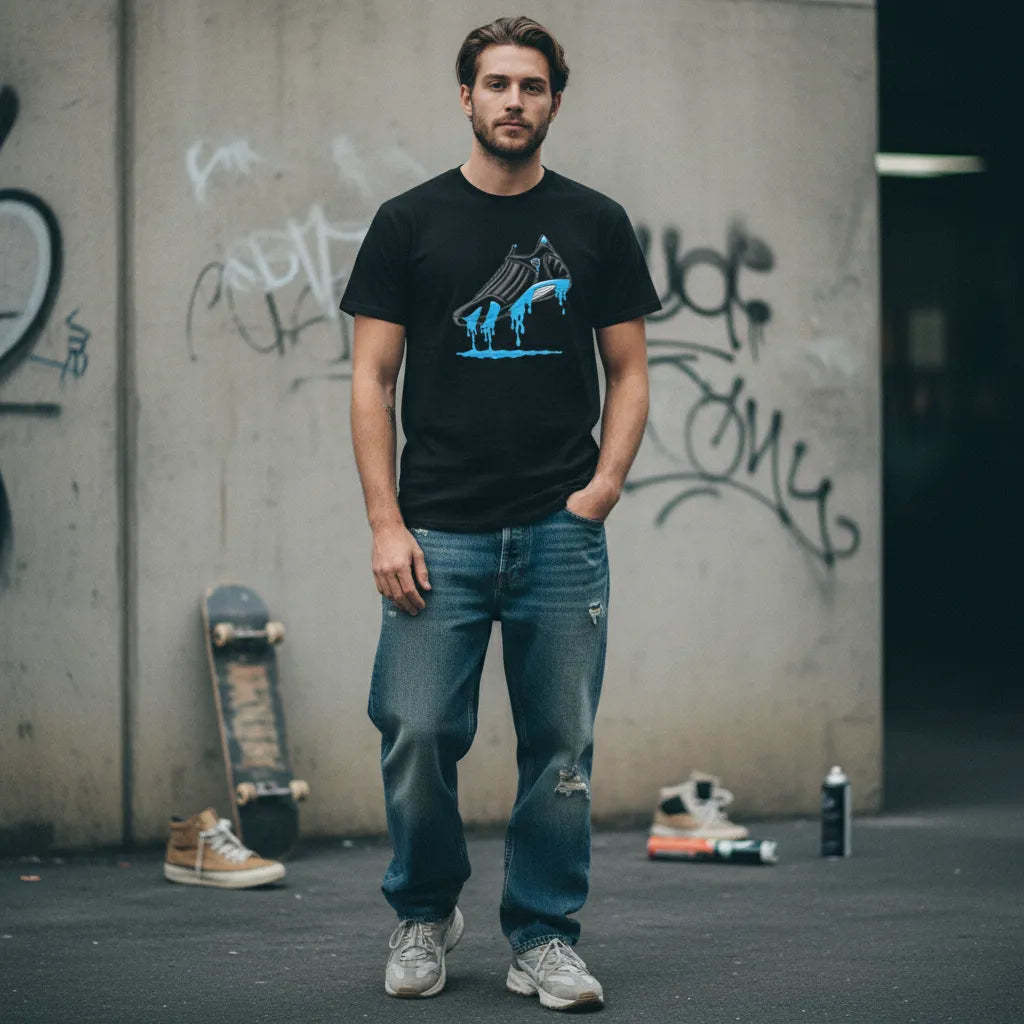 Streetwear Sneakerhead Shirt Drip Sneaker Tee Perfect Gift for Basketball Fans Streetwear Graphic Tee for Sneakerhead