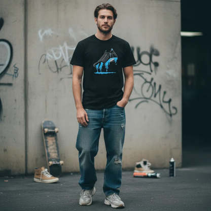 Streetwear Sneakerhead Shirt Drip Sneaker Tee Perfect Gift for Basketball Fans Streetwear Graphic Tee for Sneakerhead