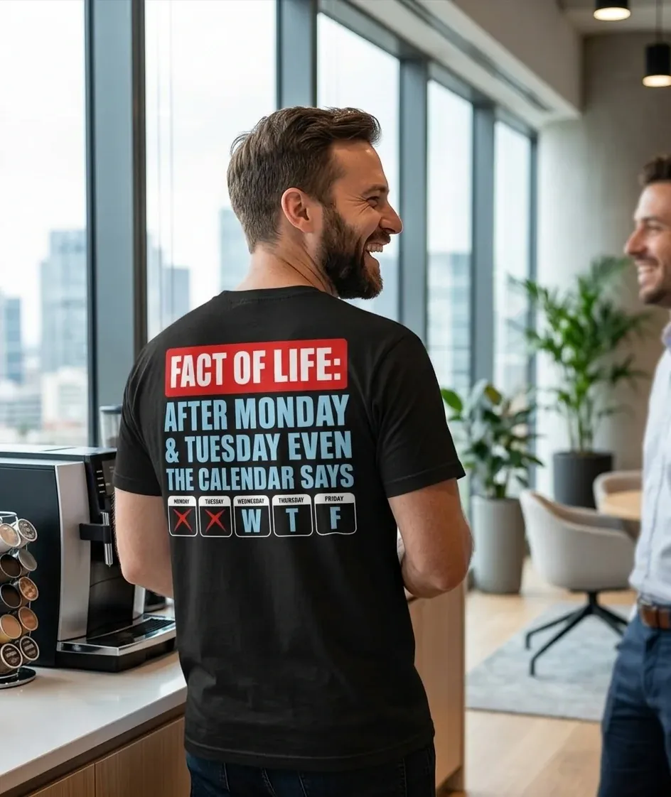 Fact of Life Tee Funny Quote Shirt