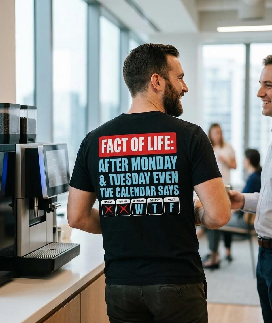 Fact of Life Tee Funny Quote Shirt