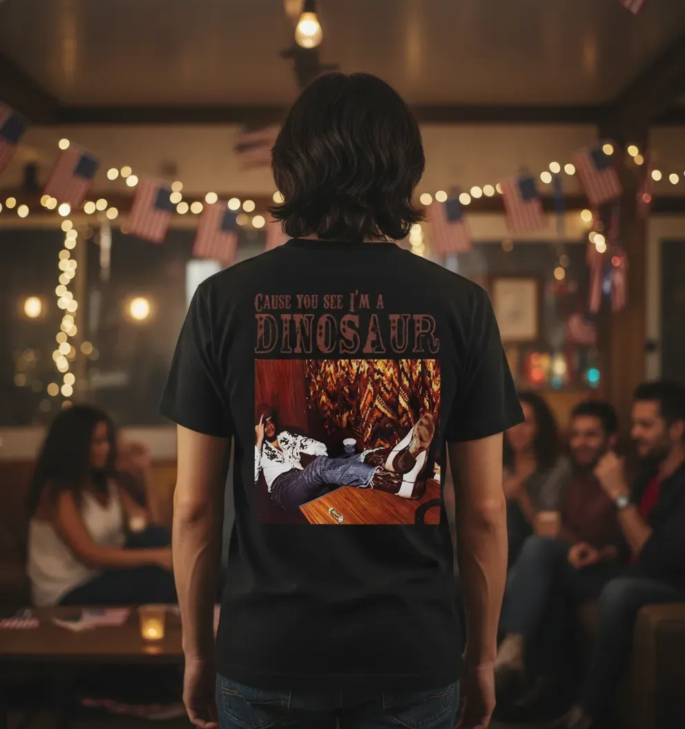 Cause You See I'm a Dinosaur Shirt Unisex Cowboy Tee