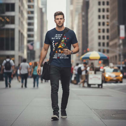 Duck In My Mind I'm Still 24 But My Back Is 55 Funny Saying T-Shirt
