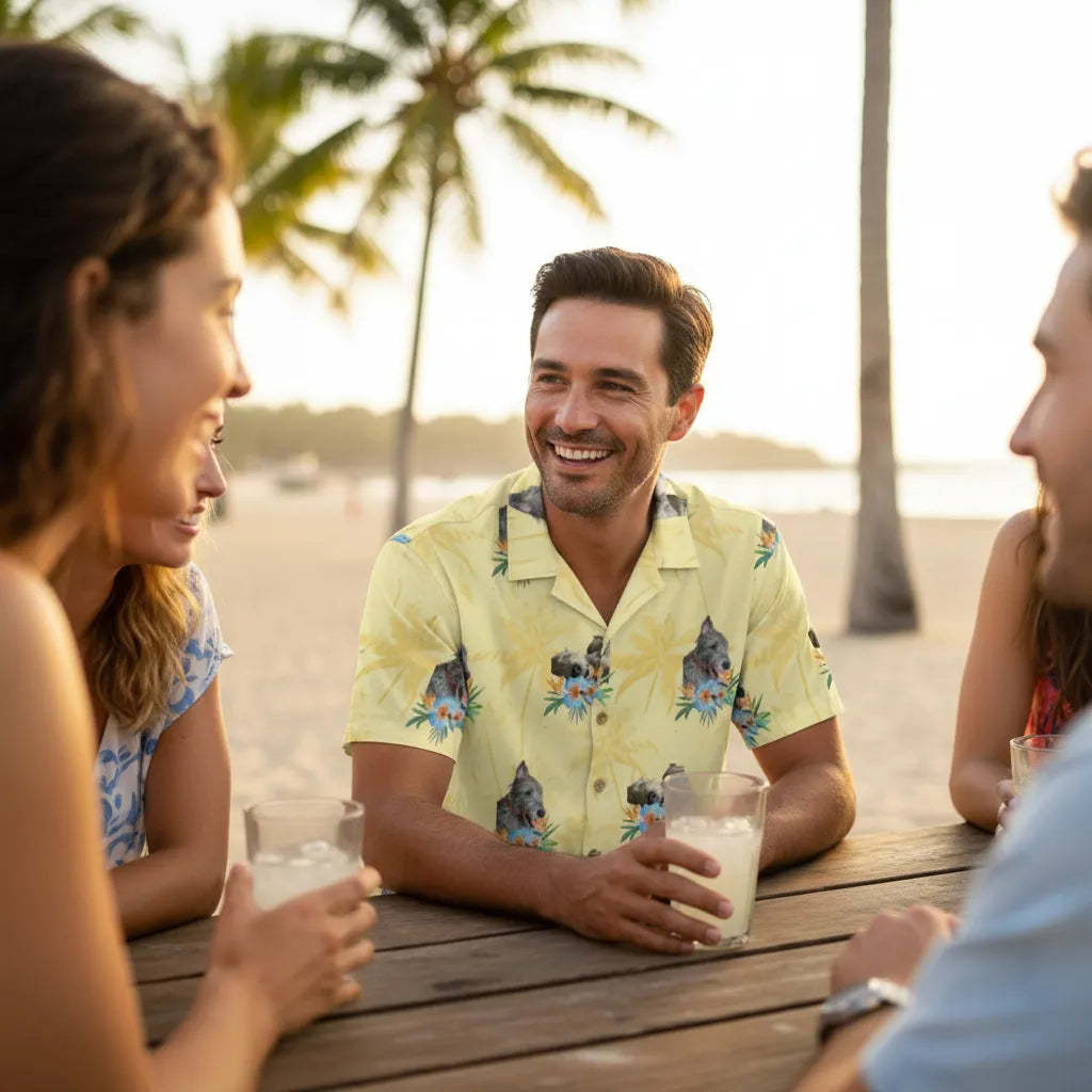 Personalized Face Hawaiian Shirt Gifts for Him