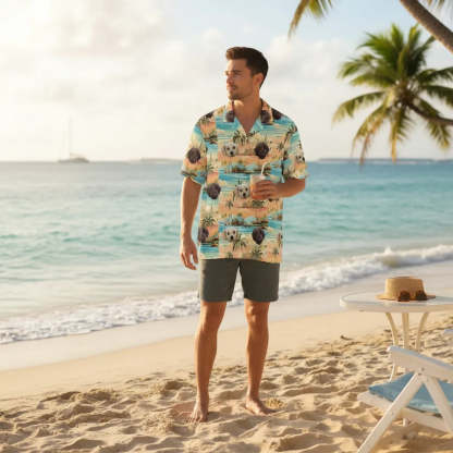 Personalized Face Hawaiian Shirt Summer Beach Essential