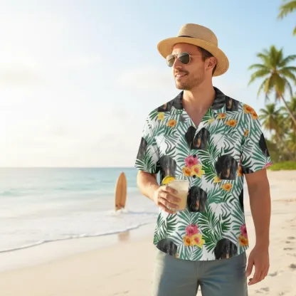 Personalized Face Hawaiian Shirt Pool Party Essential Funny Gift for Him