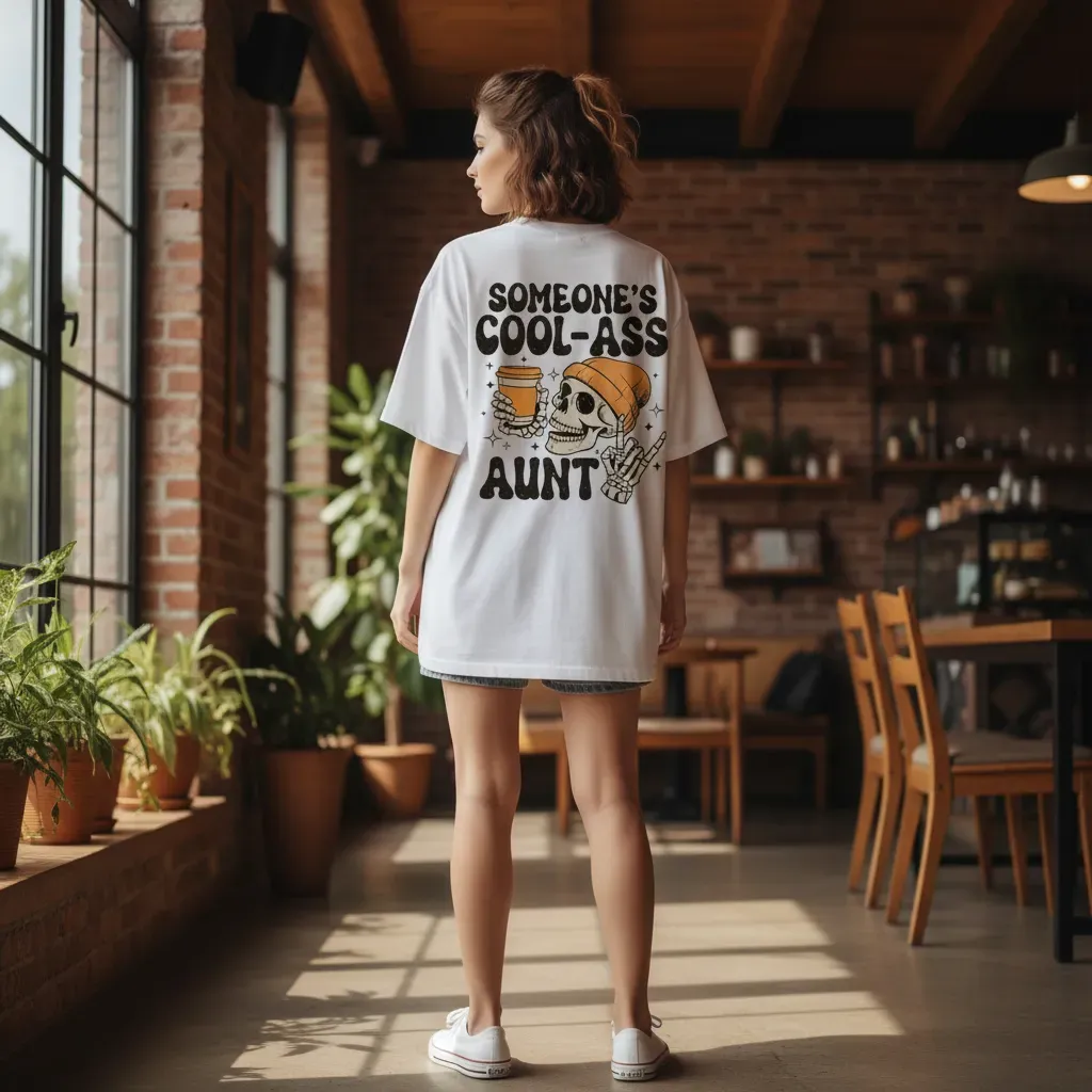Someones Cool Ass Aunt Tee Cool Aunt Club T-shirt Auntie T-shirt Sister Gifts