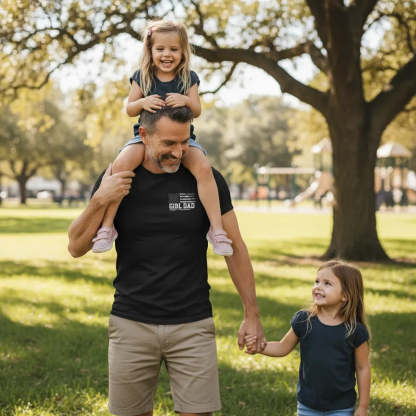 Ultimate Girl Dad Fist Bump Tee Proud Girl Dad Shirt Father's Day Gift