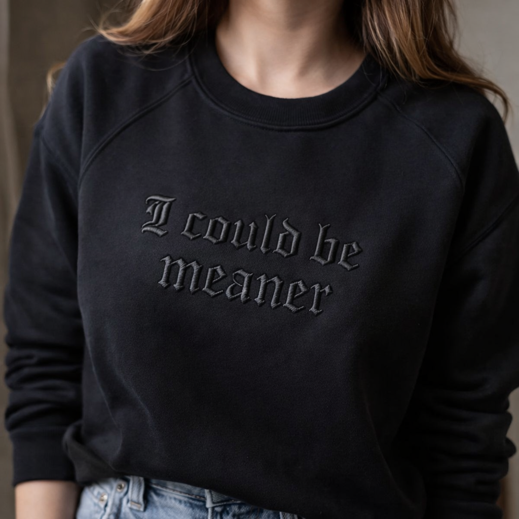 Dark Humorous Life Quote T-Shirt Sweatshirt Hoodie