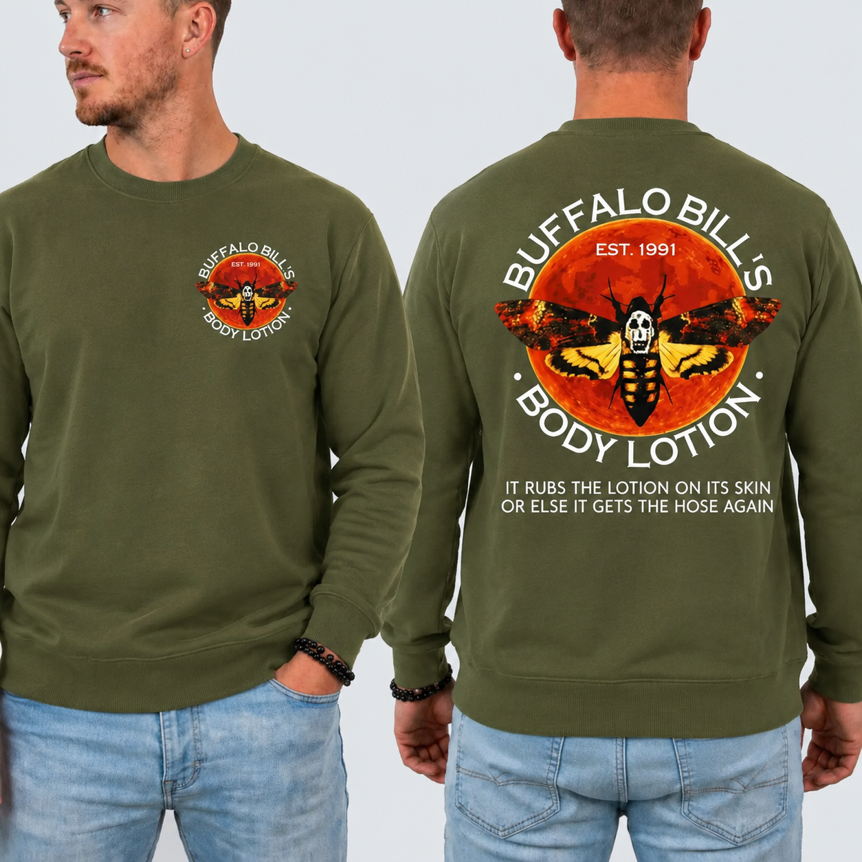 Silence of the lambs Halloween Sweatshirt