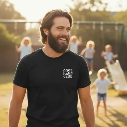 Dumbass Kids Club Vintage Black T-Shirt Dad Humor Tee Funny Father's Day Gift