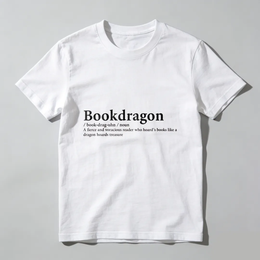Bookdragon Definition Print Design Unisex Classic T-shirt