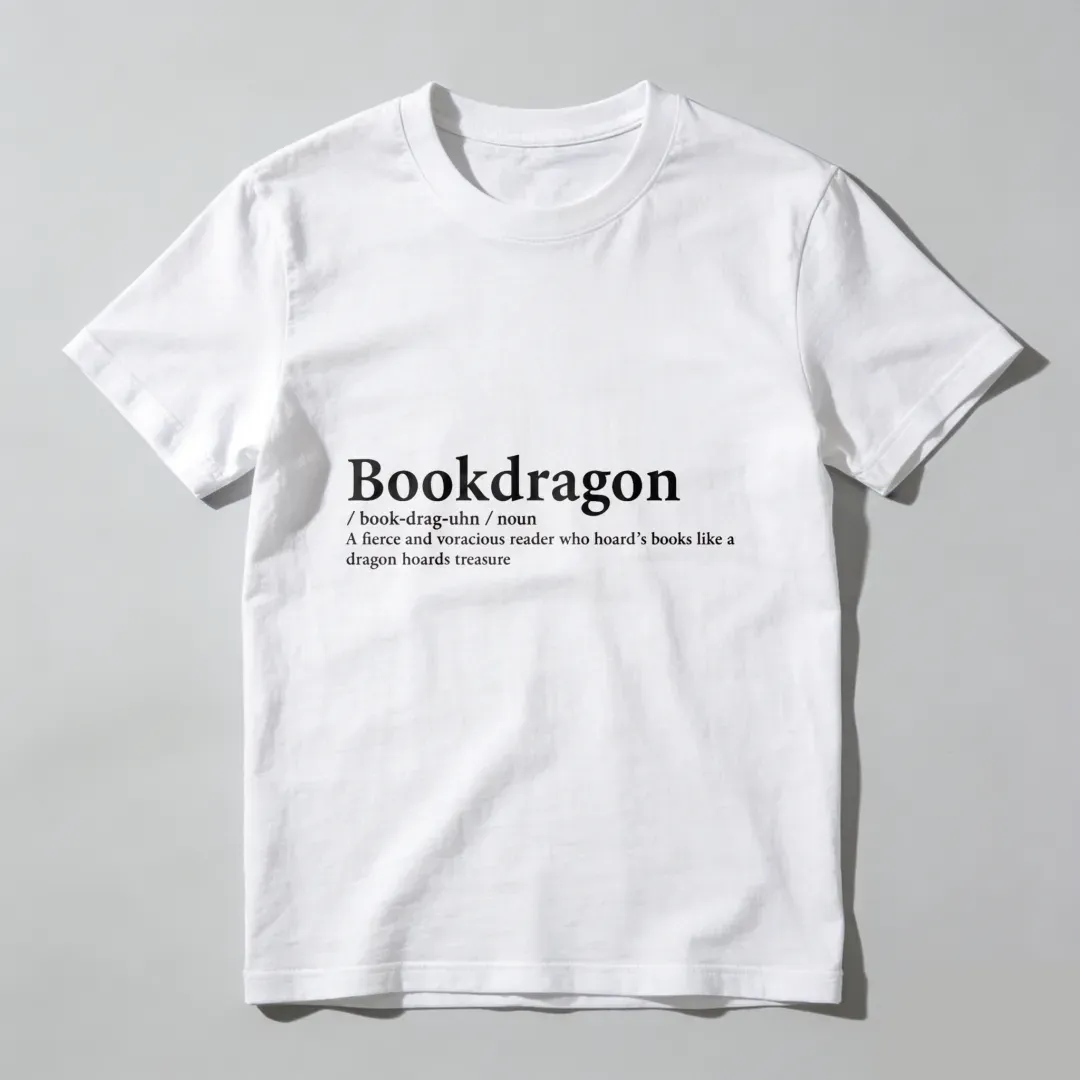 Bookdragon Definition Print Design Unisex Classic T-shirt