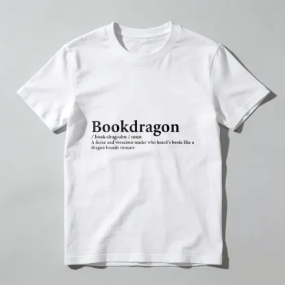 Bookdragon Definition Print Design Unisex Classic T-shirt