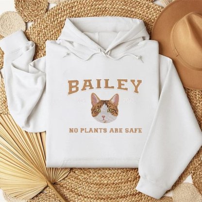 Personalized Embroidered Pet Sweatshirt with Pets Name
