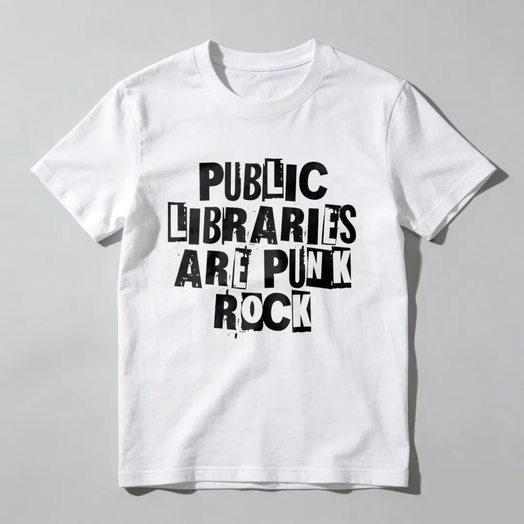 Public Libraries Are Punk Rock Unisex Classic T-shirt