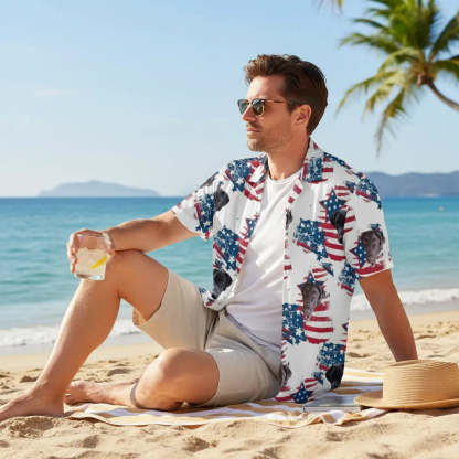 Personalized Face Hawaiian Shirt Gifts for Him Summer Essentials