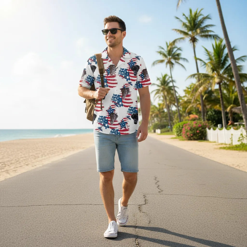 Personalized Face Hawaiian Shirt Gifts for Him Summer Essentials