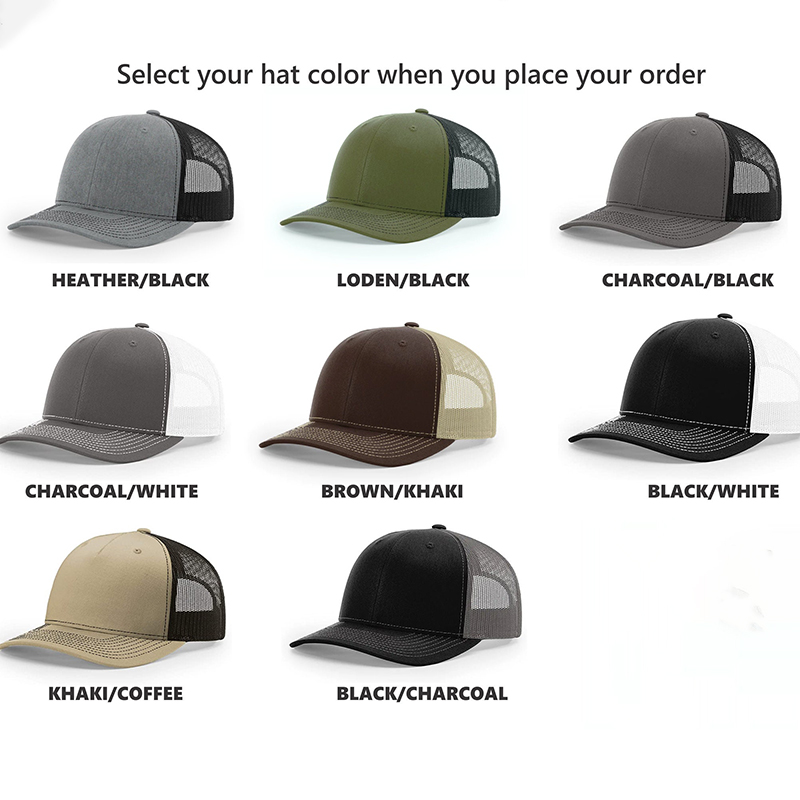 Personalized Dad Trucker Hat New Dad Gift Gift For Husband Est Leather Patch Hat Father's Day Gift