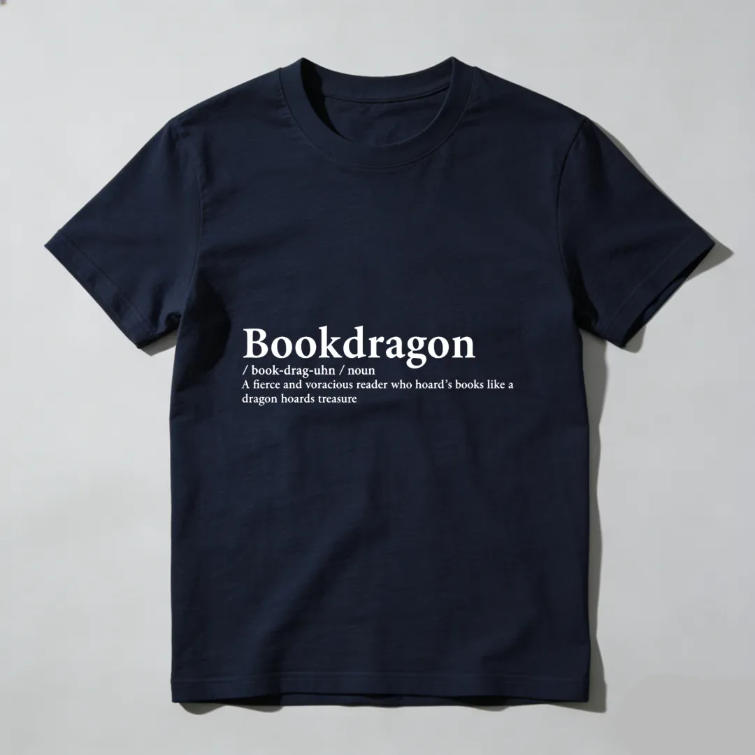 Bookdragon Definition Print Design Unisex Classic T-shirt