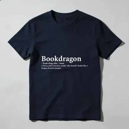 Bookdragon Definition Print Design Unisex Classic T-shirt