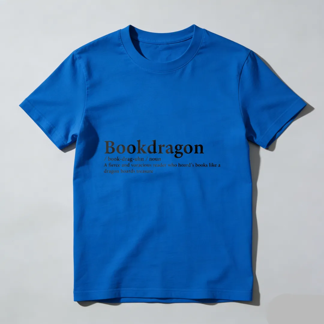 Bookdragon Definition Print Design Unisex Classic T-shirt
