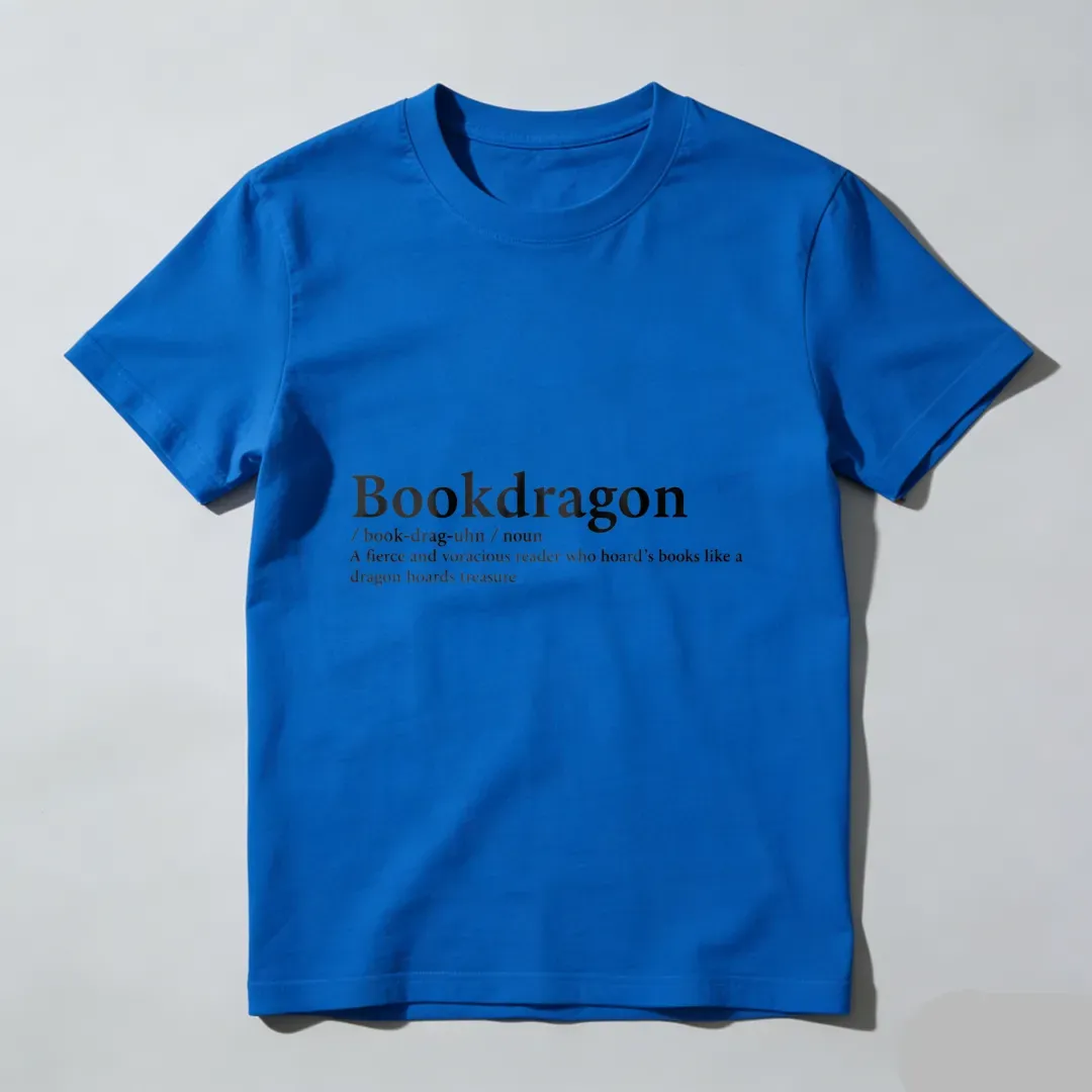 Bookdragon Definition Print Design Unisex Classic T-shirt