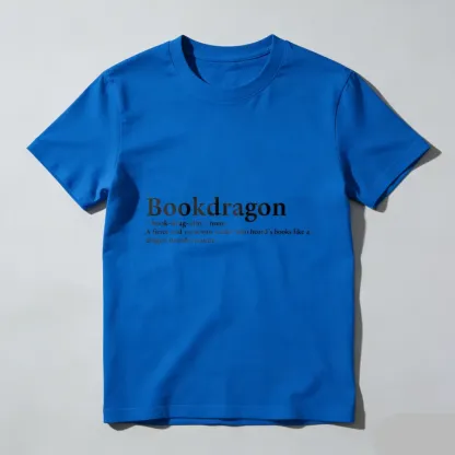 Bookdragon Definition Print Design Unisex Classic T-shirt