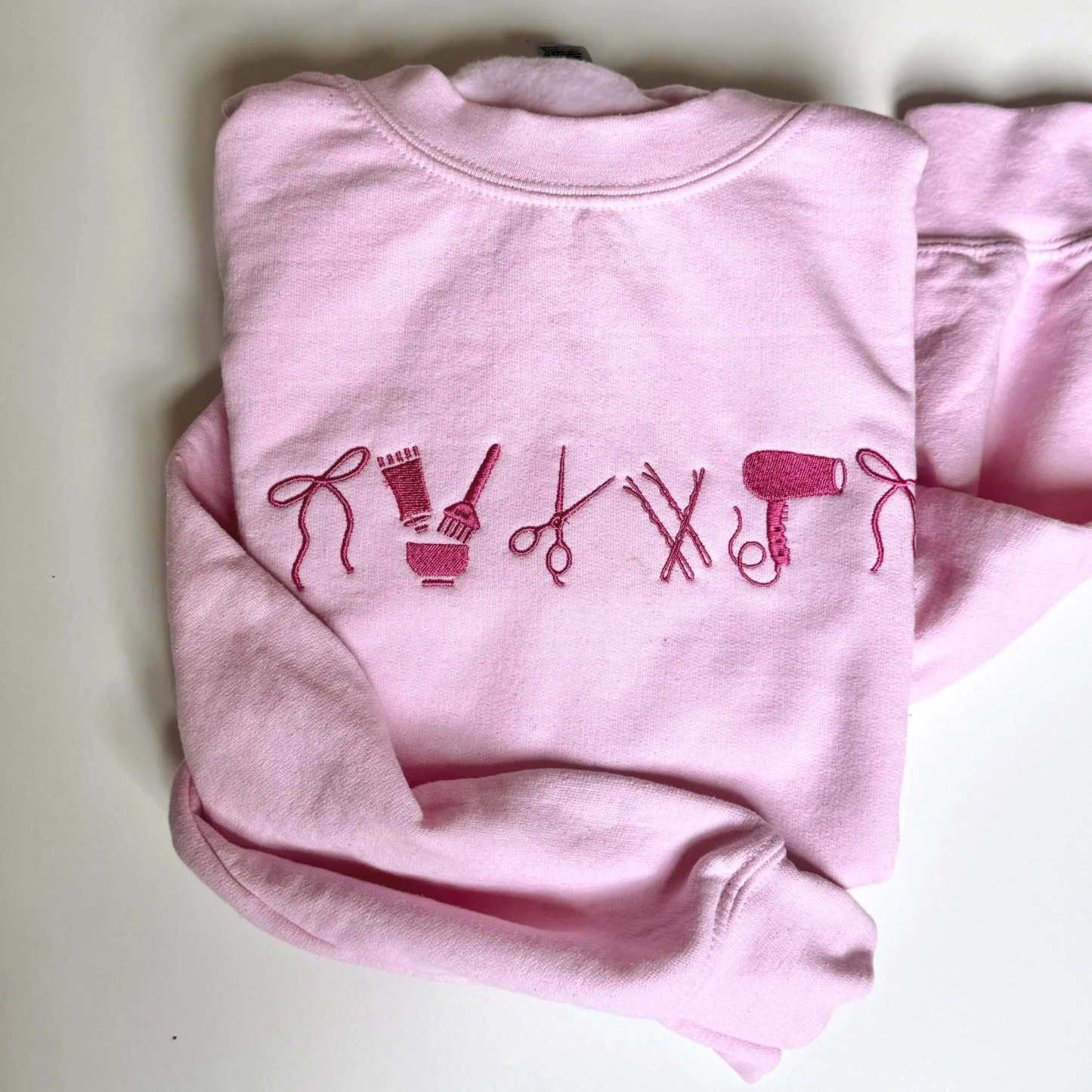 Embroidered Minimalist Nurse Life Icons Sweatshirt Hoodie