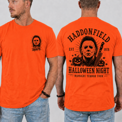 Halloween Night Horror Graphic Tee