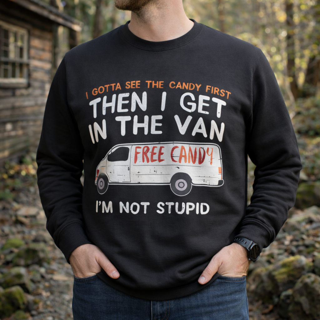 Retro Style T-Shirt Funny Humorous Life Quote Sweatshirt Hoodie