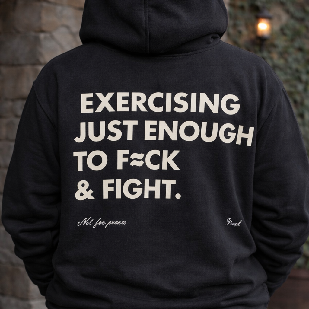 Retro Style T-Shirt Funny Humorous Life Quote Sweatshirt Hoodie