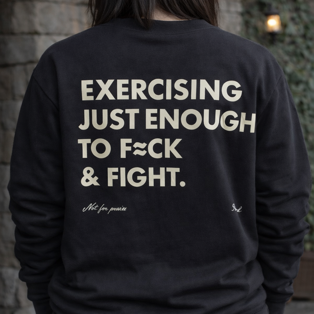 Retro Style T-Shirt Funny Humorous Life Quote Sweatshirt Hoodie