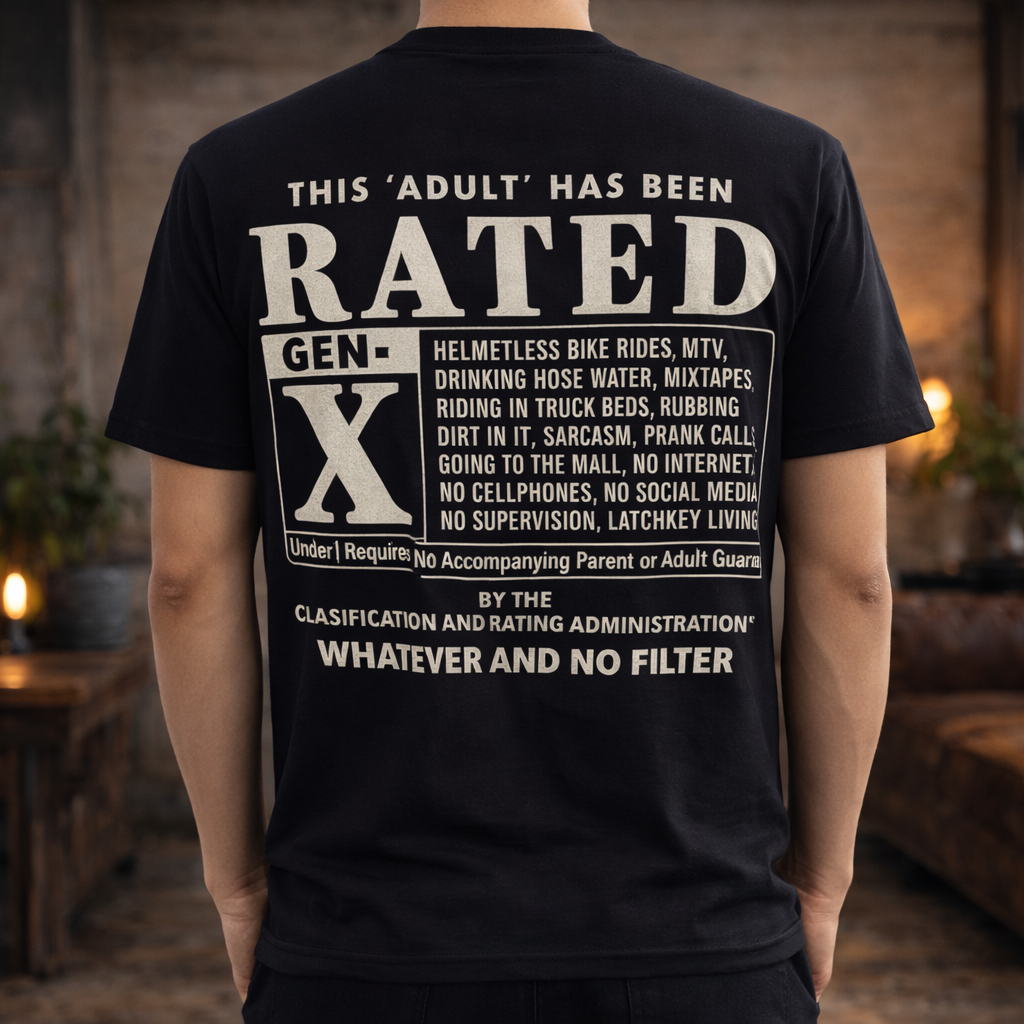 Retro Style T-Shirt Funny Humorous Life Quote Sweatshirt Hoodie