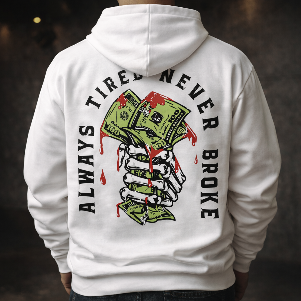 Retro Style T-Shirt Funny Humorous Life Quote Sweatshirt Hoodie