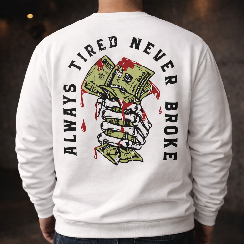 Retro Style T-Shirt Funny Humorous Life Quote Sweatshirt Hoodie