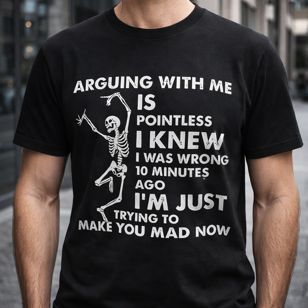 Retro Style T-Shirt Funny Humorous Life Quote Sweatshirt Hoodie