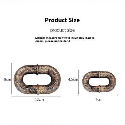 Thick Heavy Duty Eco-Friendly Cartoon Plastic Dog Leash with Large Iron Chain Funny Prank Walking Pet Supplies