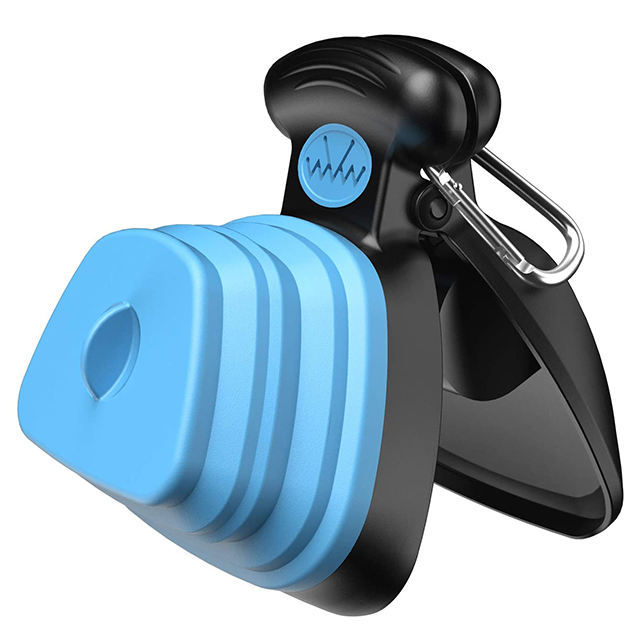 Medium Pooper Scooper, Portable and Handheld Size for Walking Large and Small Dogs Outside Yard or Travel Outdoors, Pup Poop Scoop with Container and 30pcs Pet Waste Bag Attachment