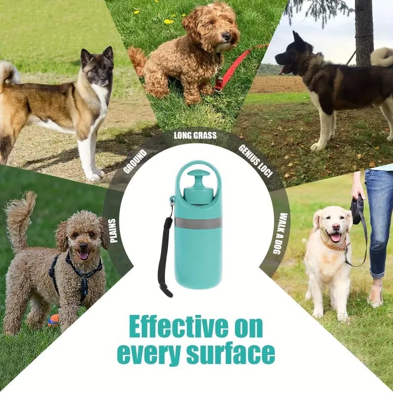 Dog Pooper Scooper for Large Small Dogs - Portable Eco-Friendly Lightweight Poop Scooper for Dogs, Mini Waste Picker for Lawn, Grass, Gravel, and Easy to Carry 