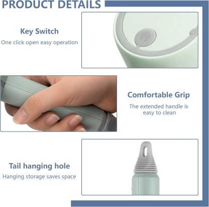 Electric Spin Scrubber Cleaning Brush:Rechargeable Scrubber Brush with 3 Replaceable Brush Heads,Handheld Cordless Power Scrubber,Cleaning Tools for Bathtub,Floor,Wall,Tile,Sink