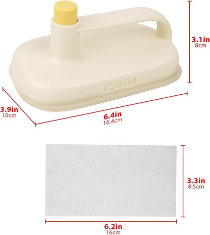 Disposable Kitchen Cleaning Cloth for Oil Removal Convenient Lazy Cleaning Tool Can Be Replaced With Cleaning Cloth Magic Brush