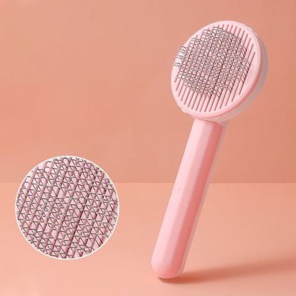 Self Cleaning Slicker Brushes Pets Removal Comb Dog Grooming Pet Comb Cat Hair Brush for Cats Remove Hairs