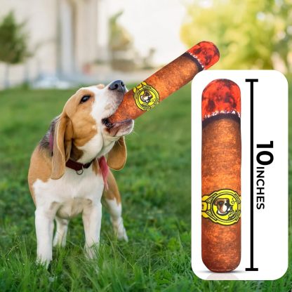 Funny Dog Toys - Plush Squeaky Toys for Medium, Small and Large - Cool Stuffed for Dog Birthday