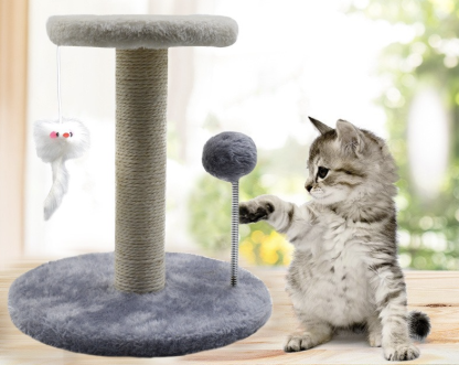 Cat Climbing Frame Cat Scratch Pad Cat Claw Frame Vertical No Crumb Sisal Cat Climbing Frame Teasing Cat Supplies Toys