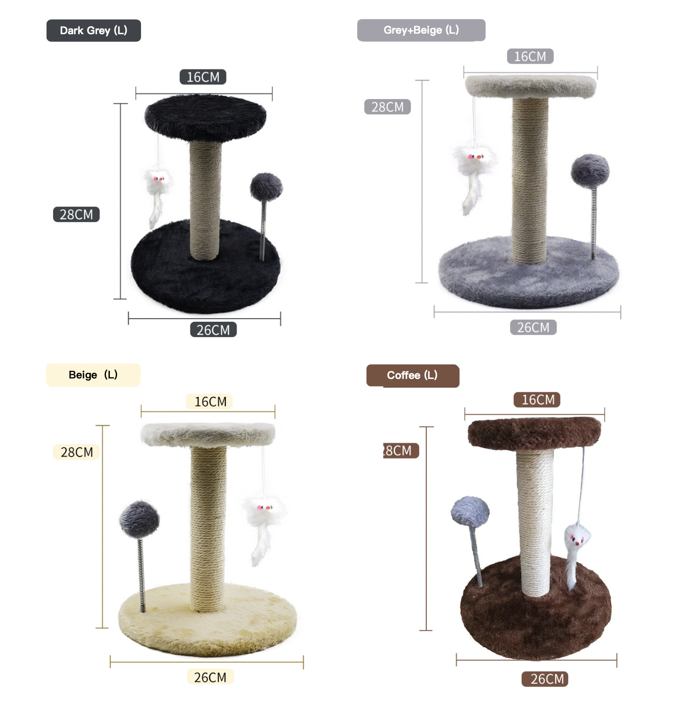 Cat Climbing Frame Cat Scratch Pad Cat Claw Frame Vertical No Crumb Sisal Cat Climbing Frame Teasing Cat Supplies Toys