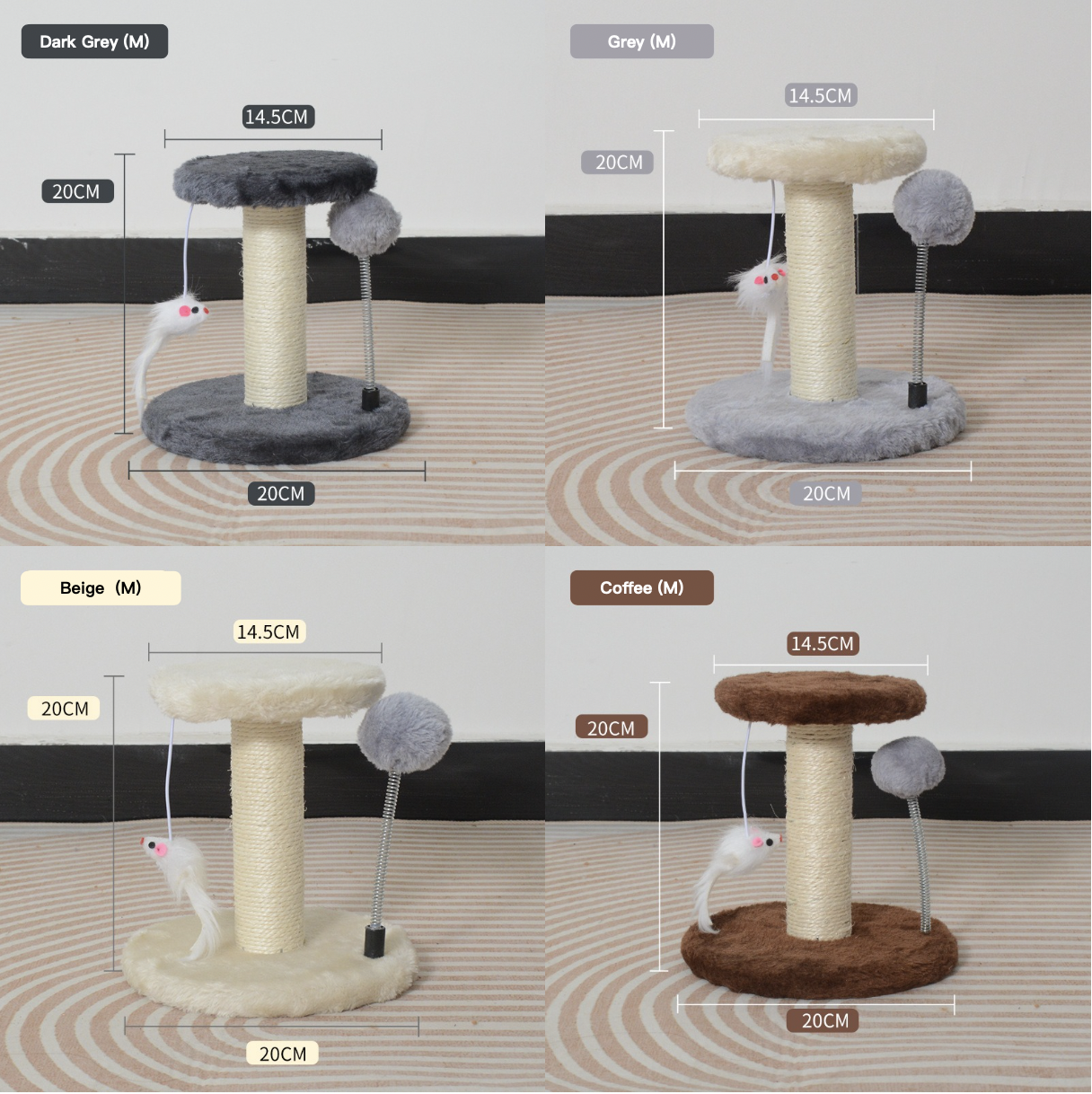 Cat Climbing Frame Cat Scratch Pad Cat Claw Frame Vertical No Crumb Sisal Cat Climbing Frame Teasing Cat Supplies Toys