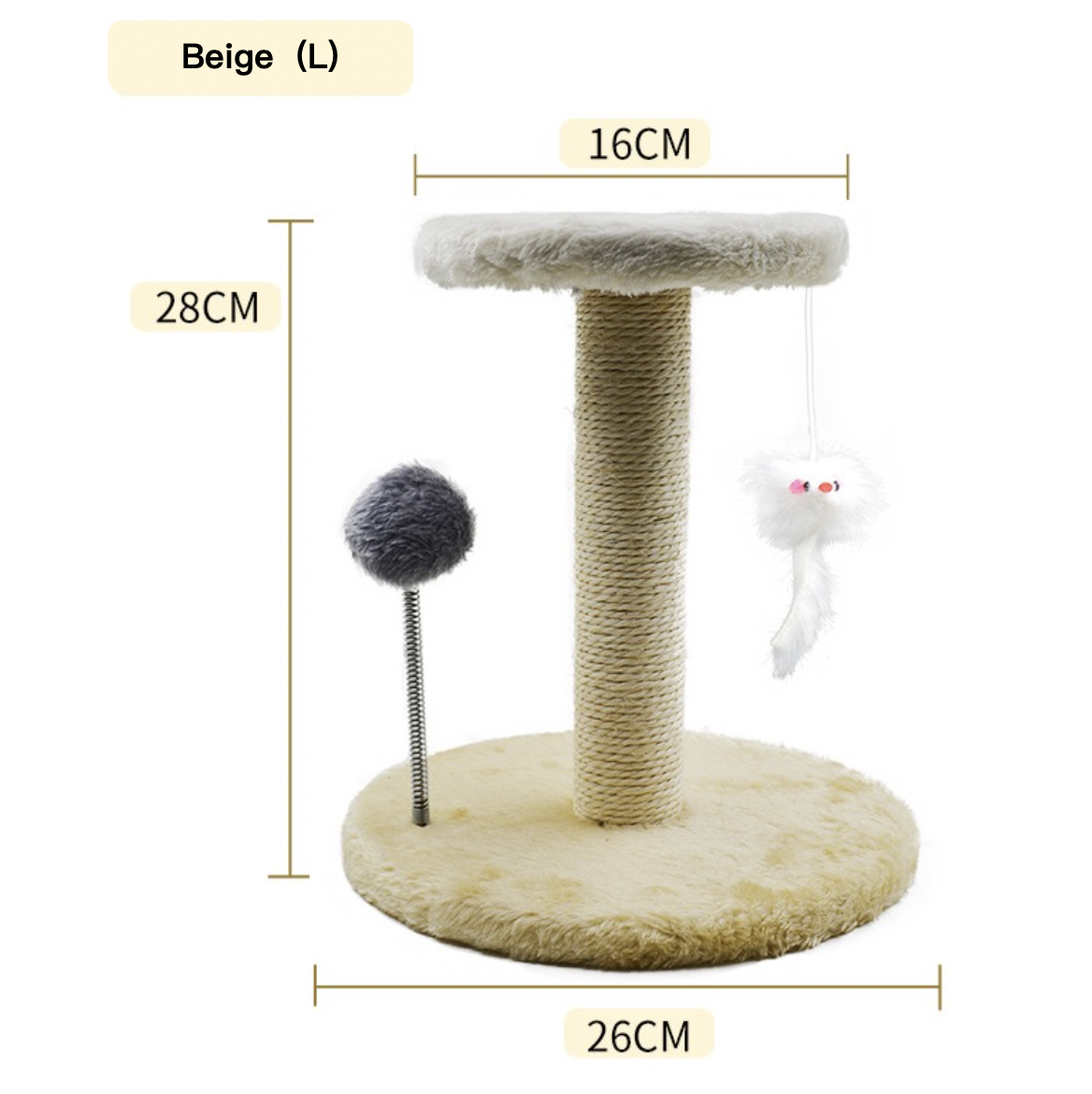 Cat Climbing Frame Cat Scratch Pad Cat Claw Frame Vertical No Crumb Sisal Cat Climbing Frame Teasing Cat Supplies Toys