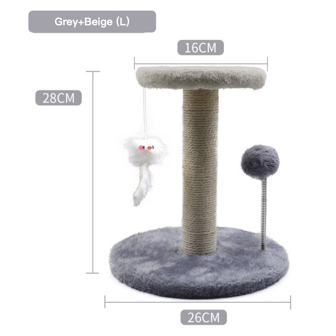 Cat Climbing Frame Cat Scratch Pad Cat Claw Frame Vertical No Crumb Sisal Cat Climbing Frame Teasing Cat Supplies Toys