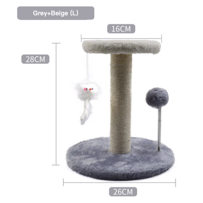 Cat Climbing Frame Cat Scratch Pad Cat Claw Frame Vertical No Crumb Sisal Cat Climbing Frame Teasing Cat Supplies Toys